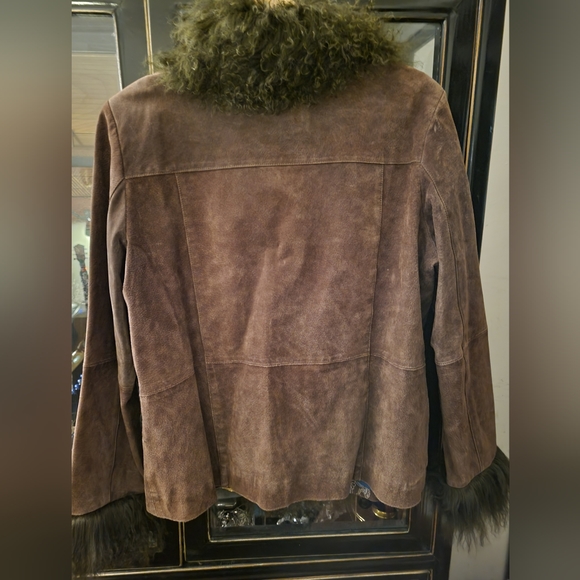 Vintage Wilson Light Suede Jacket - Picture 2 of 6